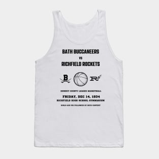 Bath-Richfield Basketball Game 1934 Tank Top